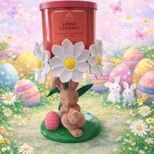 Bath & body Works bunny candle holder